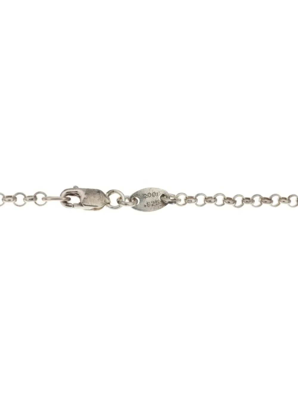 Chrome Hearts Neckchain Roll Chain Necklace 20 Inch Silver
